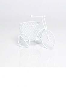 1pc Iron Tricycle Bicycle Ornaments Desktop Beauty Small Storage Rack Art Ornaments Iron Naked Car European Wedding Wedding Packaging Wedding Supplies Makeup Small Storage Decorative Ornaments Iron Naked Car Creative Candy Box Wedding European Wedding Candy Box Creative Wedding Gift Ornaments