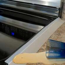 1/2pcs Silicone Stovetop Gap Cover, Heat Resistant Silicone Cover Filler For Gaps Between Cabinet, Oven, Stove, Easy To Clean