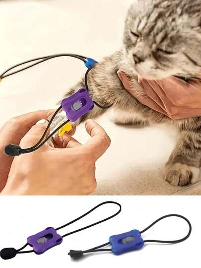 Torniquete veterinário para animais de estimação, faixa de pressão de liberação rápida, usado para estancar sangramentos em animais, material PP, suprimentos de emergência para diversos animais