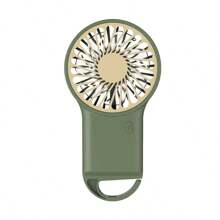 Mini ventilateur personnel rechargeable USB à main, léger et portable avec pince, design élégant pour le bureau ou une utilisation portable