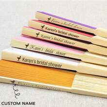 Bulk Bridal Shower Fans Favor For Guest Bachelorette Party Fans Hand Fans Engagement Gift Unique Bridal Shower Gift Future Mrs Favor Fans,School Supplies,Back To School,School Gift,For Office,For School,For Classroom,For Teacher Gifts,For University,For Colleague,For Dorm Rooms,For Teacher,For Boys And Girls,For Teenagers,Junior High School Students,Middle School Students,High School Senior High School Students,College Students,University Students,Freshman,Sophomore,Underclassmen,Durable,Colorful,Cute,Adorable,Funny,Kawaii,Y2K,Stylish,Unisex,Casual,Custom,Personalized,Unique,Customized,Ideal Gifts For Him,Ideal Gifts For Her,Her,Boyfriend,Girlfriend,Family,Friends - Multicolor - View 6