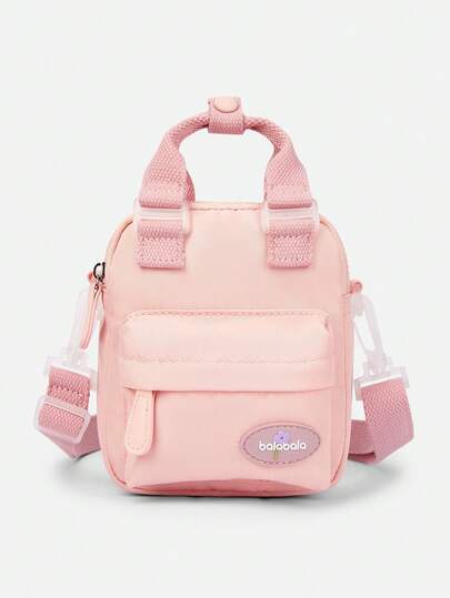 Balabala Túi vải đeo chéo cho bé gái, phụ kiện mùa hè dễ thương và thời trang