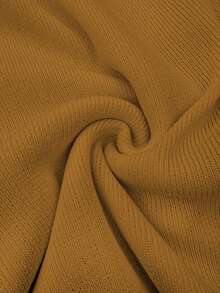 复古别致时尚优雅金属纽扣前开纯色不透明无袖圆领商务工作马甲修身简约休闲针织背心毛衣女