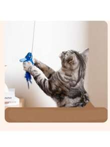 Simulated Bird Cat Toys, Interactive Plush Talking Bird Toy For Cats ,Kitten ,Gatos,Flying Flapping Bird Cat Toy, Indoor Cat Sports Interactive Bird Toy