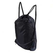 Multifunctional Sports Drawstring Backpack - Durable Nylon Mesh Bag For Basketball, Football, Volleyball Storage - Perfect For Outdoor Activities, Gym, Yoga - Black - View 9