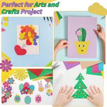 10/20pcs Set Glitter Cardstock Paper, 250g Card Paper/128g Origami Paper, Shiny Card Paper, Gold Powder Christmas Cutting Paper, A4 Size Handmade Card Paper For Christmas Gift, Birthday Party Decorations, Cuttable, Paintable, For Card Making, Scrapbooking,School Supplies,Back To School - Multicolor - View 8