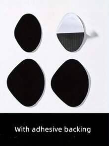 4 件鞋洞贴、自粘鞋跟修补、运动鞋网眼鞋修补贴、鞋子耐磨鞋跟贴、男女通用成人毛绒鞋垫，用于修复鞋跟，透气吸汗鞋跟保护，让脚部舒适便捷 - 彩色 - 查看 4