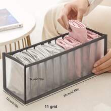 3pcs - Underwear Drawer Storage Box Home Grid Socks Organization Box Wardrobe Dormitory Storage Bag