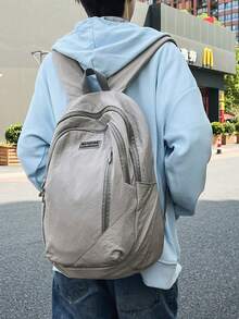 Peach Tree Multi-Function Large Capacity Nylon Travel Backpack, Casual Shoulder Bag, Laptop Bag, For Business, School, Sports, Vacation, Holidays, Unisex Gift - Multicolor - View 7