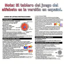 Juego de mesa giratorio español, 2 modos - Respuesta de 10 segundos y modo bomba, juego interactivo ágil en grupo, 36 escenas hilarantes y temporizador, juego de estrategia de construcción de palabras, ideal para familia, trabajo en equipo, al aire libre, Navidad, cumpleaños, regalo de Año Nuevo