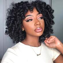 2 Pcs Synthetic Wand Curl Crochet Hair Extensions 10 Inch Short Spring Twist Crochet Hair For Women 40 Strands