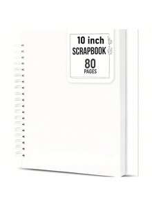 1 PC Photo Album 7x7 Inch/8x8 Inch/10x10 Inch DIY Scrapbook Album 40/80 Pages Thick Kraft Paper Memory Book For Wedding And Anniversary Family Couple - Multicolor - View 17