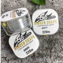 1 件 721 英尺/240 米透明隐形钓鱼线 - 超耐用尼龙，抗拉强度 6-40 磅，适用于淡水和咸水船钓、钓鱼装备、飞钓设备