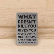 Funny Enamel Pin Lapel Pins Badges On Backpack Women's Brooch Clothes Teachers' Day Gift Jewelry Fashion Accessories