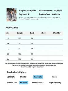 Women's Vacation - Fashionable Elegant Romantic Layered Contrast Polka Dot Skirt - White - View 4