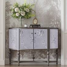 1卷复古花卉浮雕壁纸客厅装饰加厚撕贴可移除接触纸卧室客厅厨房橱柜桌面家居装饰贴纸