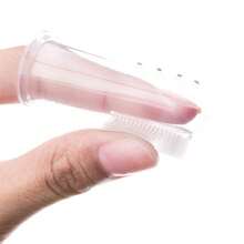 Juego de 6 cepillos de dientes de silicona para bebés, seguros y suaves, para la formación temprana en higiene bucal. - Multicolor - Ver 4