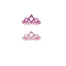 1/5pcs Faux Pearl Crown Pet Hair Clips - Stylish Crown Shape Bows For Dogs And Cats - Grooming Supplies And Accessories .