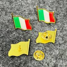 2 件来自世界各地的国旗胸针、波浪树脂国旗徽章、金属奖章胸针 - 彩色 - 查看 15