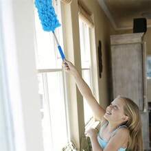 1pc Scalable Dust Removal Brush, Electrostatic Dust Removal Duster, Flexible Stainless Steel Household Dust Collector - Multicolor - View 3