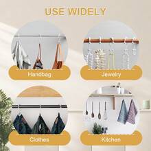 Mountain Shaped Double Hook Shower Curtain Hooks, Sliding Ball Curtain Rod Accessories For Home Bathroom Bathroom Decor