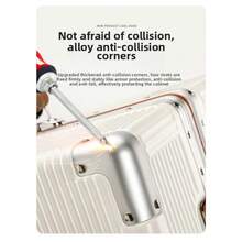 A High-Quality Travel Suitcase, Available In Sizes Of 20 Inches, 22 Inches, 24 Inches And 26 Inches. It Is Suitable For Both Men And Women, And Is Ideal For Activities Such As Traveling And Shopping. With A Large Capacity, It Is A Carry-On Trolley Case That Can Be Used Throughout The Four Seasons. Bag For School School Accessories School Stuff - Dark Grey - View 6