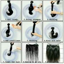 2 Pcs Synthetic Wand Curl Crochet Hair Extensions 10 Inch Short Spring Twist Crochet Hair For Women 40 Strands