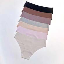 Kit Up To 5 Laser Cut Seamless Premium Non-Brand Thong Panties - Multicolor - Ver 7