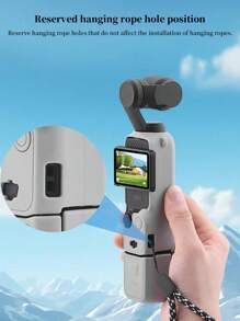 BRDRC Silicone Protective Case Set For OSMO POCKET 3 Camera, Including Body Sleeve, Lens Cover, Screen Shade, Tactile Skin-Friendly Material, Precise Molding, Anti-Scratch (Camera Not Included)