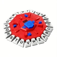Juego de mesa giratorio español, 2 modos - Respuesta de 10 segundos y modo bomba, juego interactivo ágil en grupo, 36 escenas hilarantes y temporizador, juego de estrategia de construcción de palabras, ideal para familia, trabajo en equipo, al aire libre, Navidad, cumpleaños, regalo de Año Nuevo