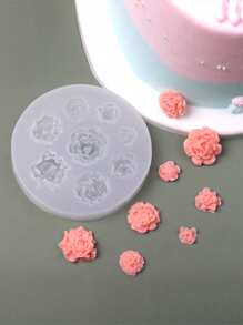 1 pièce Moule en silicone en forme de fleur de marguerite pour pierre parfumée, accessoire de diffuseur d'huiles essentielles décoratif fait maison en résine pour la cuisson