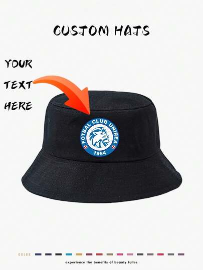 Customizable Printed Bucket Hat, Unisex Fashion Casual Sun Protection Hat, Ideal Gift For Customizing Your Own Design, Text, Photo, Logo, Suitable For Men, Women, Boyfriend, Girlfriend, Family, Friends, Pets, Great For Graduation, Wedding, Holidays, Durable, Colorful, Cute, Adorable, Funny, Kawaii, Y2K, Stylish, Unisex, Casual, Custom, Personalized, Unique, Customized, Ideal Gifts For Him, Ideal Gifts For Her, Her, Boyfriend, Girlfriend, Family, Friends