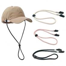 1pc Outdoor Travel Hat Clip Hook, Black, For Summer Sun Hat, Handbag, Scarf Storage