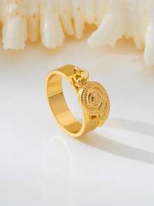 3pcs/Set Fashionable Casual Beach Style Starfish, Shell, Conch Rings, Suitable For All Seasons And Beachside Vacation - Ocean Series - View 6