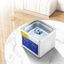 KFFKFF 15L Ultrasonic Cleaner With Digital Timer&Heater Professional Ultrasonic Cleaner 40kHz Advanced Ultrasonic Cleaner 110V For Wrench Screwdriver Repairing Tools Industrial Parts Mental Cleaning