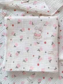 80*80cm Couverture de mousseline douce et respirante pour bébé nouveau-né, absorbante
