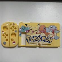 pokemon Cartoon Pikachu For Switch Case Shell Protective Split Housing Box For Switch OLED / Switch / Switch 2 Console TPU