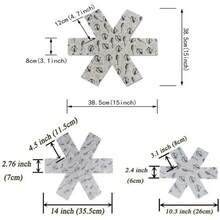 Pot And Pan Protectors, Set Of 12 And 3 Different Size, Cookware Protector Set/Pots And Pans Dividers/Pans Separator Anti-Slip To Avoid Scratching Or Marring When Stacking