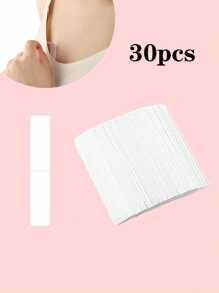 100pcs Anti-Slip Adhesive Tapes, Our Fashionable Tapes Ensure Your Clothing Stays Perfectly In Place, Preventing Slipping, Visible Straps And Sagging Necklines. Made With High-Quality Materials, You Can Be Assured It Is Safe For Skin And Most Fabrics. Ideal For Dresses, Lingerie, Swimwear And Everyday Wear, Providing Discreet And Reliable Fixation.