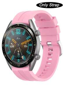 1 条 20 毫米 22 毫米硅胶表带，兼容 Galaxy Watch 3/4/5/4 Classic/5 Pro (40 毫米/45 毫米/46 毫米)、GT3/GT2 Pro、Amazfit GTR 3 Pro/GTS 4、Garmin Venu 2/Forerunner 255 男女通用可调节腕带，时尚休闲舒适透气防水运动表带，适合日常佩戴、礼物、派对、返校智能手表配件，是母亲节父亲节礼物的完美选择 - 彩色 - 查看 14
