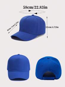 Dostosuj czapkę baseballową 1 szt. Unisex spersonalizowany i nadrukowany tekst z logo. Czapka przeciwsłoneczna Czapki sportowe Jest stylowa i prosta, ale wyjątkowa i może być używana jako prezent dla przyjaciół, członków rodziny, spersonalizowana czapka