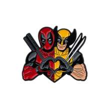 Marvel Lindo pin de esmalte, prendedores, insignias para mochila, broches de mujer, regalo de joyería de accesorios de moda para la ropa