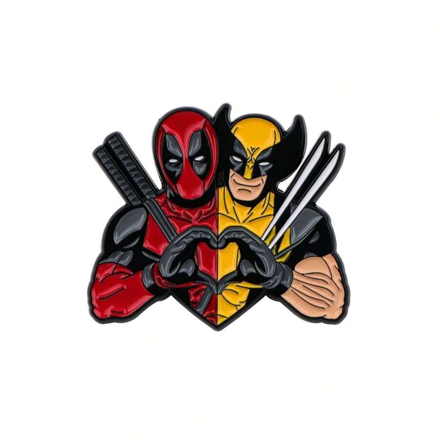 Marvel Lindo pin de esmalte, prendedores, insignias para mochila, broches de mujer, regalo de joyería de accesorios de moda para la ropa