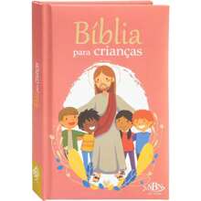 Bíblia para Crianças (Menina) - Rosa