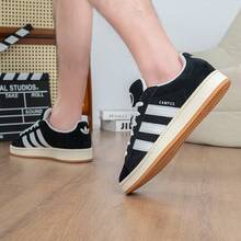 Adidas Originals Campus 00s Low-Top Unisex Casual Sneakers, Spring 2026 Collection, Style: HQ8708 - Black - View 6