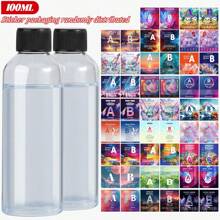 20ml/50ml/100ml/250ml/500ml Crystal Epoxy Resin AB Glue, 1:1 Ratio, 12-24 Hrs Curing, No Bubbles, DIY, River Table, Non-Yellowing, High Hardness, Smooth Finish