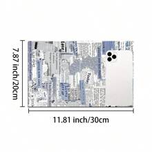 1pc Coffee Machine And Kitchenware Drying Mat - Diatomite Printed Drainage Mat, New Absorbent Kitchen Counter Drying Pad, Kitchenware Drying Pad - Dish Drying Mat, Soft Diatomite Non-Slip Quick Dry Mat, Applicable For Kitchen Counter, Suitable For Coffee Makers And Espresso Machines