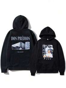 Moletom Veigh Dos Predios Blusa de Frio Streetwear Lançamento Casaco Algodão Quentinho Blusão Flanelado Moleton - Envio Imediato
