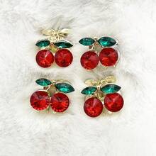 20 cái/10 cái/6 cái/4 cái/2 cái/1 cái Kẹp tóc nhỏ hình quả anh đào, phụ kiện tóc xinh xắn, màu ngẫu nhiên, trang trí tiệc, kẹp càng cua thanh lịch, chủ đề mùa hè, bãi biển, kỳ nghỉ. - Nhiều màu - Xem 13