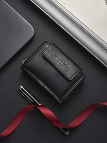 SHABILI New Arrivals Accordion Credit Card Holder High-Quality Vintage Ultra-Thin Portable Card Wallet Multi-Function Multi-Card Slot Leather Wallet For Men Wallet Mini Wallet Purse Wallet Wallet Keychain - Multicolor - View 12